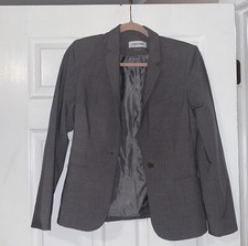 calvin klein women blazer size 2