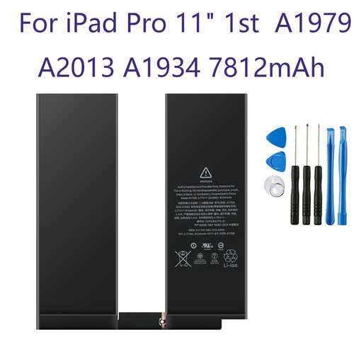 Internal Battery Replacement A2042 For iPad Pro 11" 2018 A1980 A1979 A2013 A1934