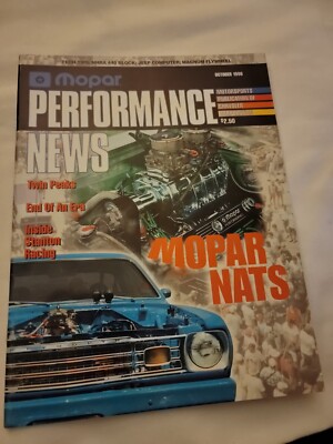 1996 October  Mopar Performance news magazine Twin Peaks Mopar Nats (CP299)
