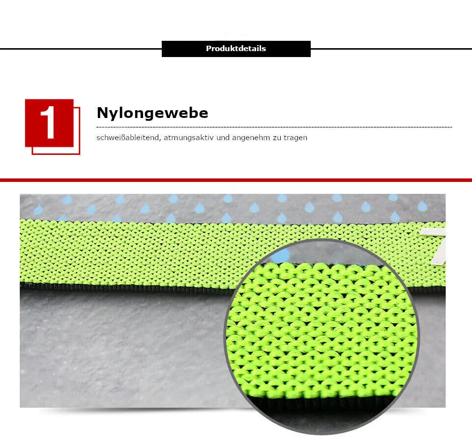 Stirnband H-Sport Schweißband Haarband Sport Headband Fitness Joggen Tennis - Bild 4 von 4