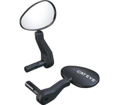 Cateye RÜCKSPIEGEL BM 500 G Schwarz Innenklemmung links