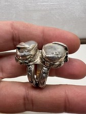 Vantage Antique Islamic Ring Dawody Agate Silver 925