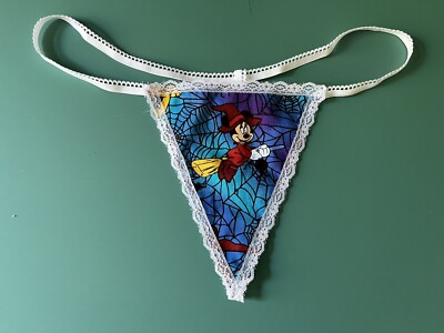 Womens MICKEY MOUSE Halloween Disney Costume Gstring Thong Underwear | eBay