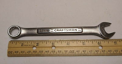 #ad #ad Craftsman 14MM Combination Wrench 12 Pt Vintage VA 42918 Made in USA $10.31