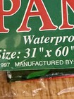 Vintage Wreath Door Panel Cover 31x60 5 Feet Tall Metalized Waterproof  — photo 2