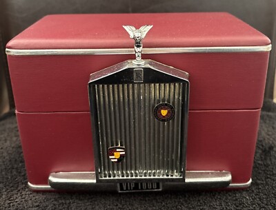 Vintage 60er Jahre Rolls Royce Owners Grillbox Dekanter Gläser komplett. VIP 1000