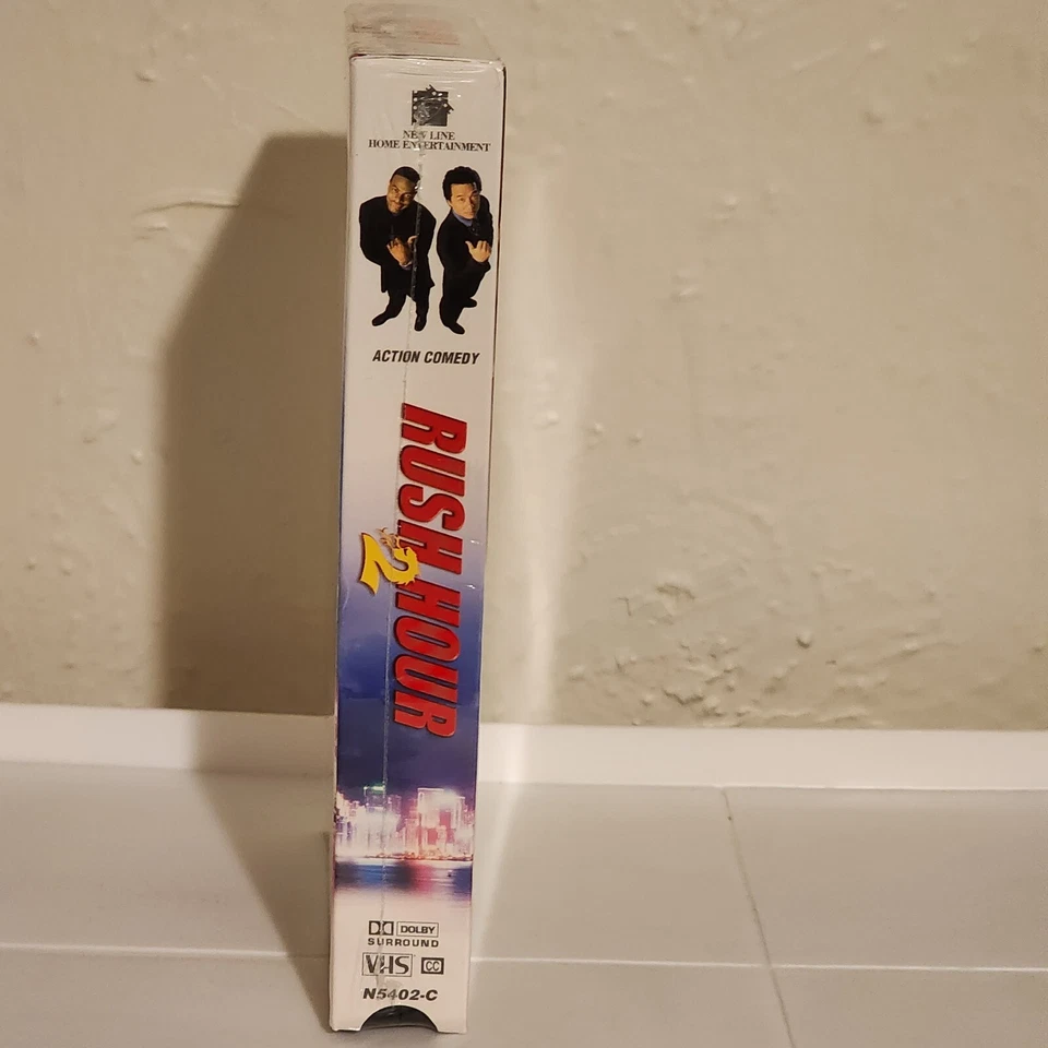 50 Rush Hour 2 VHS 2001 Uncirculated Comedy Jackie Chan Chris Tucker NEW Sealed - Image 3 of 4