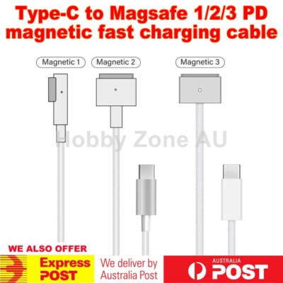 Type C To Magsafe Magnetic Converter 140W PD Fast Charging Cable  MacBook Australia