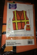 Construction Vest Kids Party Accessory Costume Decorations Worker Engineer