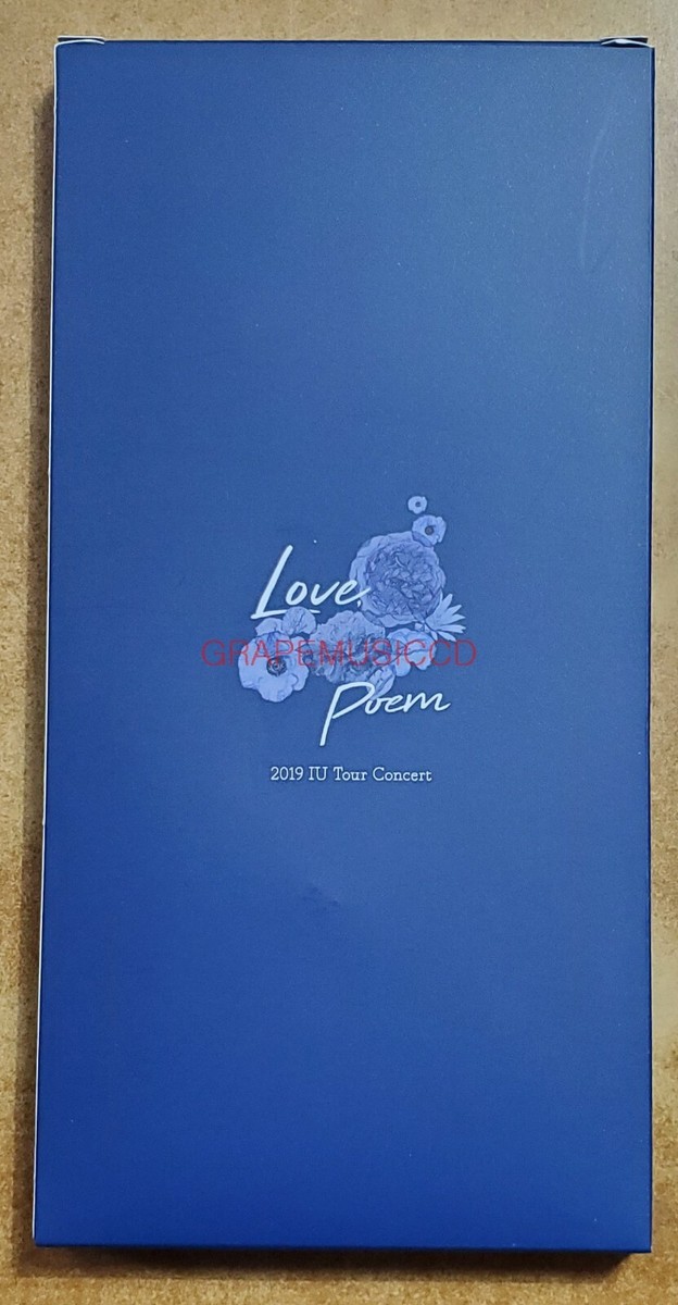※2枚組　Blu-ray※IU/2019 TOUR LOVE POEM IU 2019 Tour Concert Love Poem 2 Disc Photobook Postcard Blu Ray