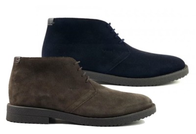 Scarpe uomo scamosciate marroni Geox Claudio - Scarpe da uomo •  Differenta.it