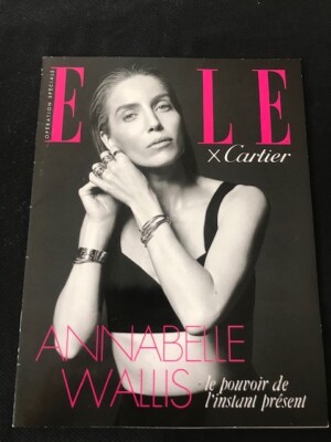 Uhrenkatalog / Magazin Uhren ELLE x CARTIER 28 Seiten auf Französisch
