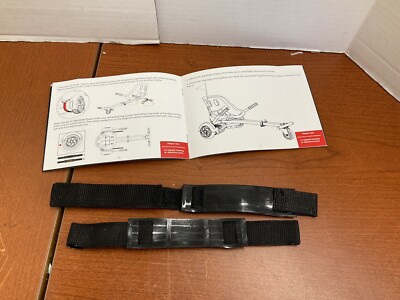 2X GENUINE OEM Strong Straps HoverKart Replacement Adjustable 1''