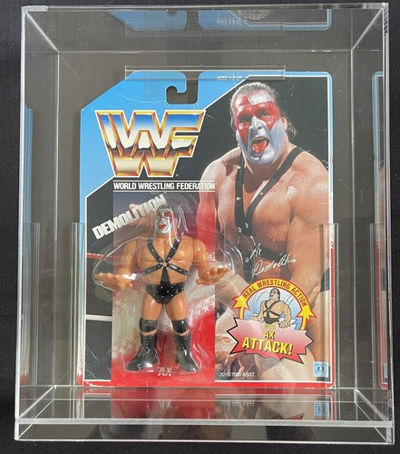 WWF Demolition AX Hasbro MOC RARE Figure WWE With ...