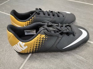 gold indoor soccer shoes