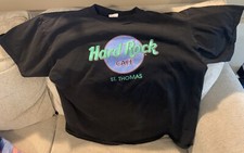 Vintage Hard Rock Cafe St Thomas XL T-Shirt Single Stitch Made In The USA