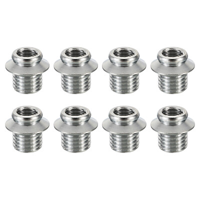 8Pack Gewinde Reduzierung Mutter M8 Stecker an M6 Buchse Schwanenhals Adapter