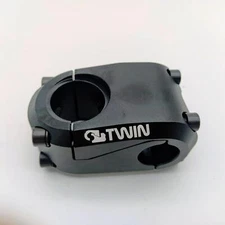 TWIN DRIVE FULL CNC BMX BIKE STEM 22.2MMX53MMX1-1/8" BLACK