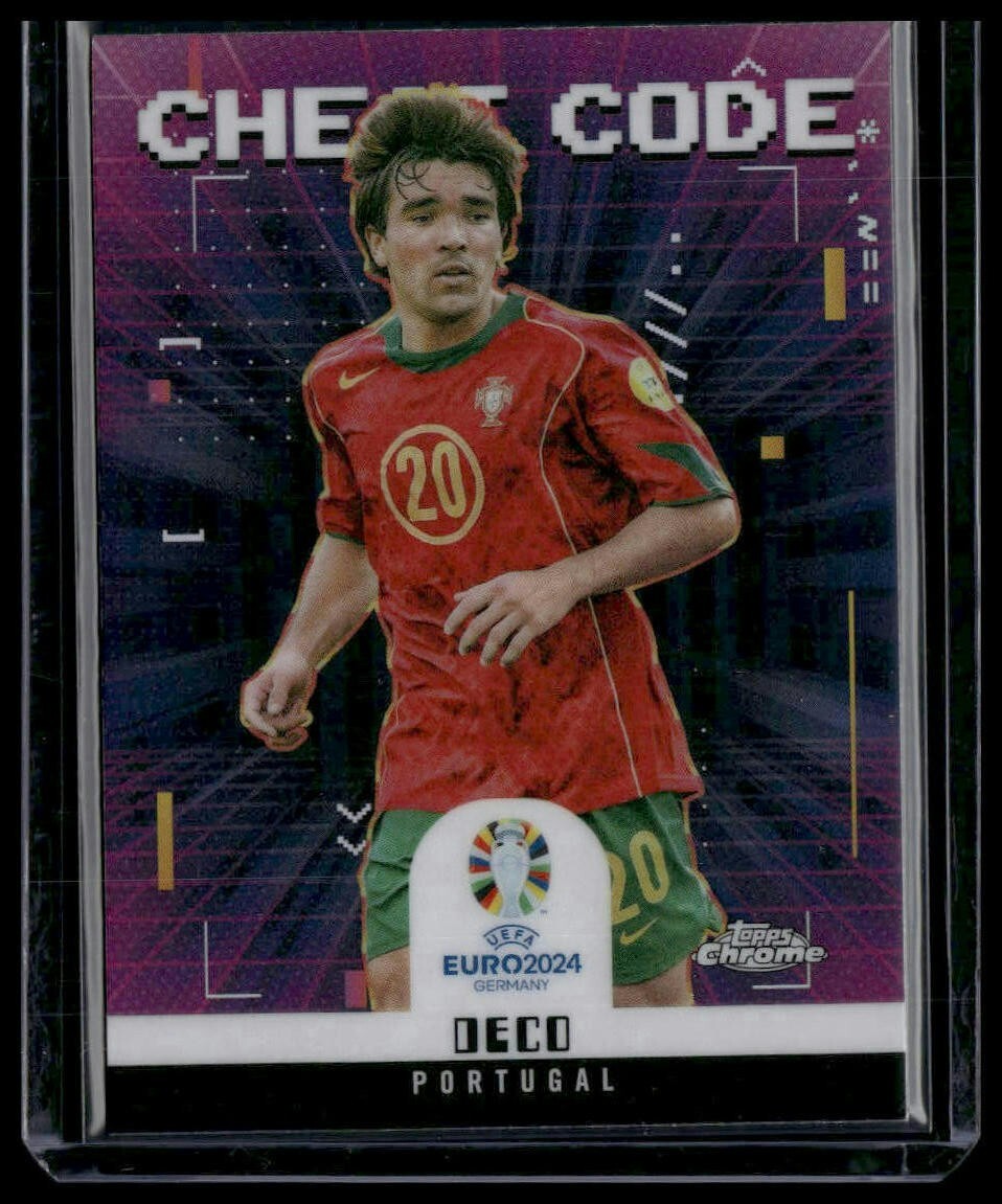DECO 2024 Topps Chrome Road To Euro 2024 Cheat Code #CC-7 ~Portugal~