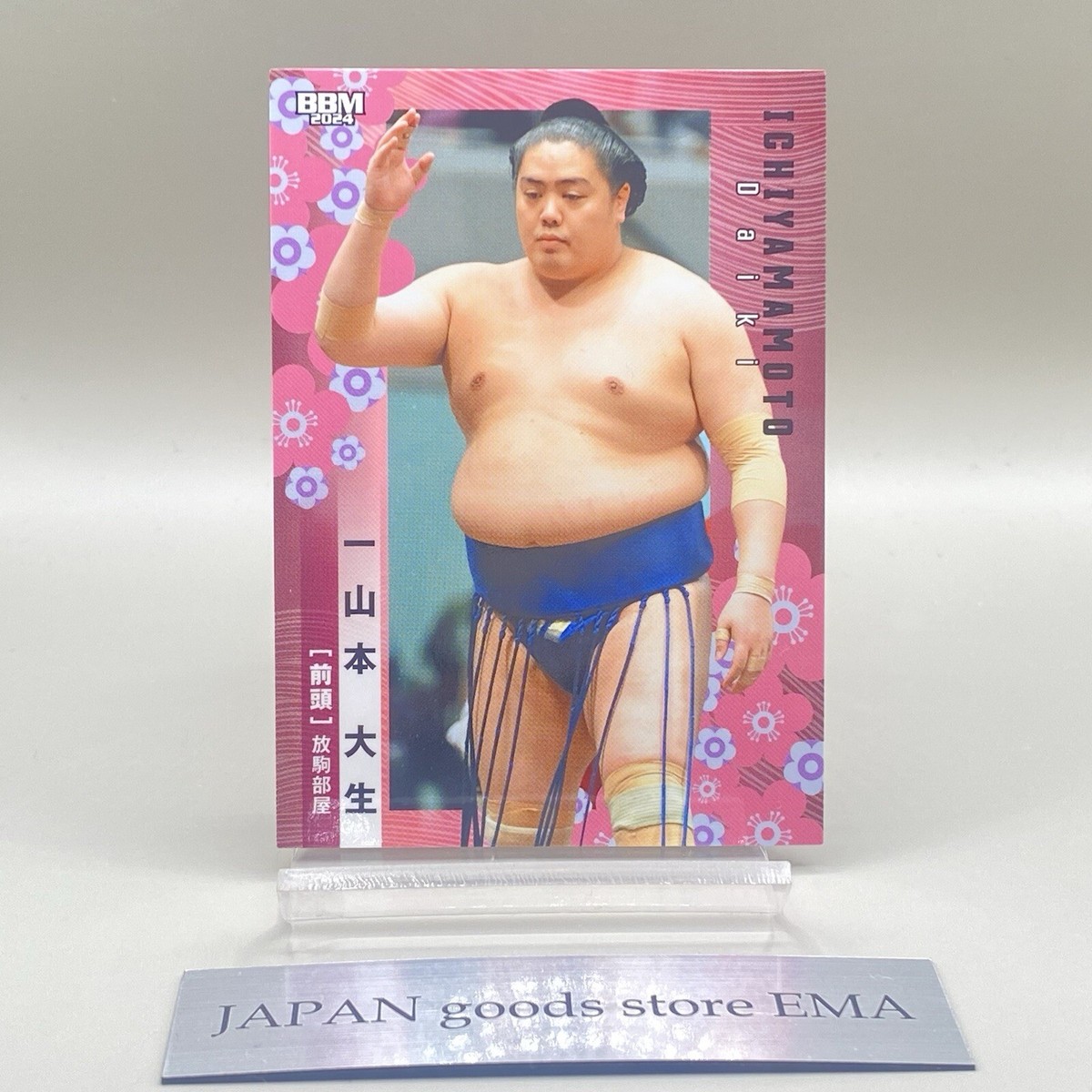 BBM Sumo Wrestling Card Daiki Ichiyamamoto 2024 Japan