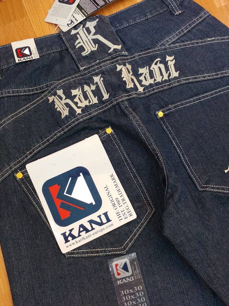 KARL KANI jeans, oldschool deadstock baggy loose vintage KARL KANI jeans, oldschool deadstock baggy loose vintage