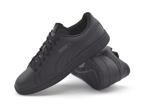 puma smash all black