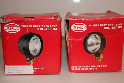Autopal Rubber Body Work Lamp RBM-456 H3