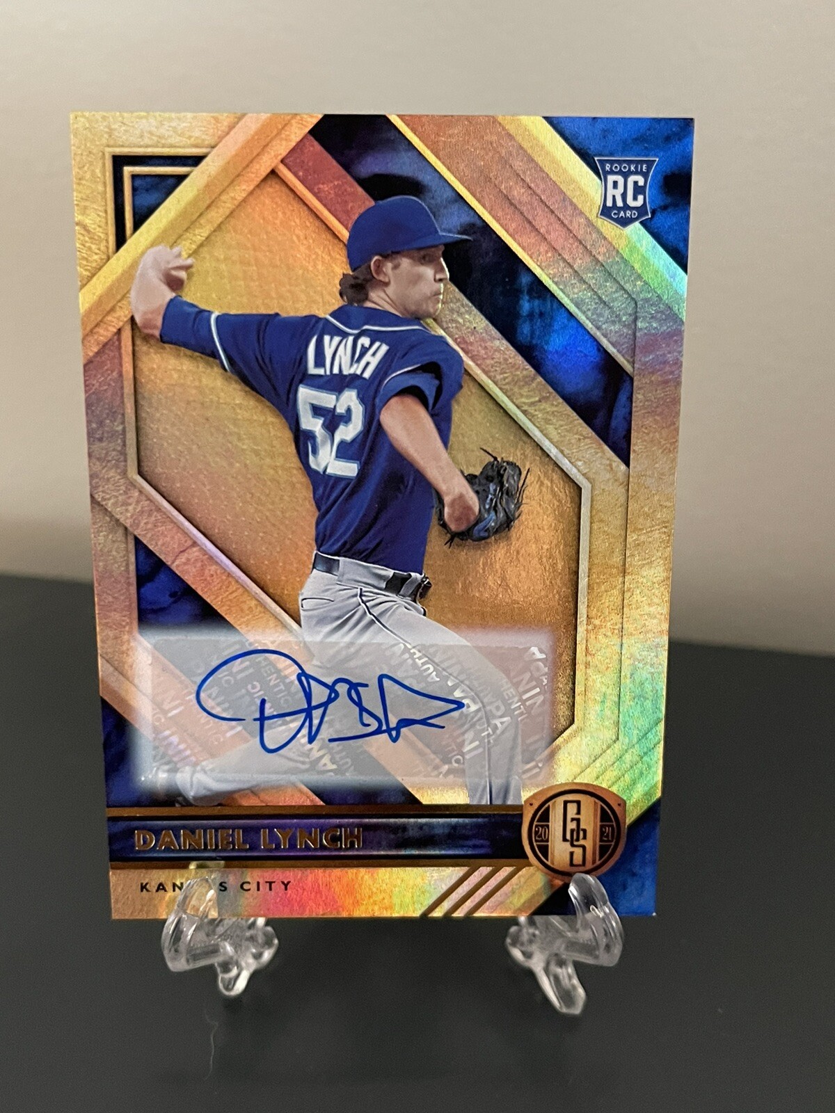 2021 Panini Chronicles Gold Standard #4 Daniel Lynch Auto