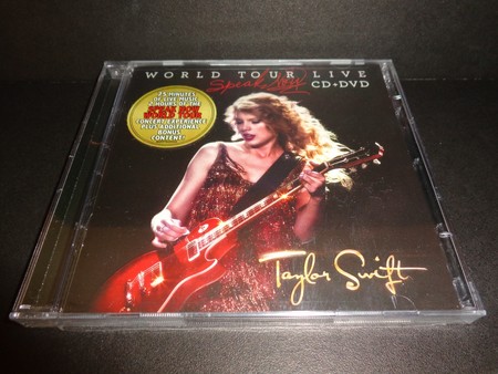 TAYLOR SWIFT Speak Now World Tour Live CD & DVD Big Machine