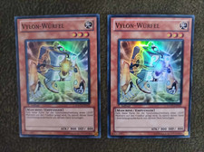 Yu Gi Oh - 2x Vylon Cube - HA05-DE015 - Super Rare - Lightly Played