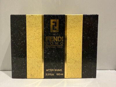 FENDI HOMME AFTER SHAVE 100ML DISCONTINUED VINTAGE PRE-BARCODE AFTERSHAVE