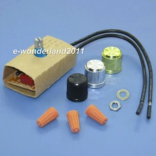 NEW Lamp Rotary Dimmer Switch 60~300W 120VAC Replacement Repair Kit