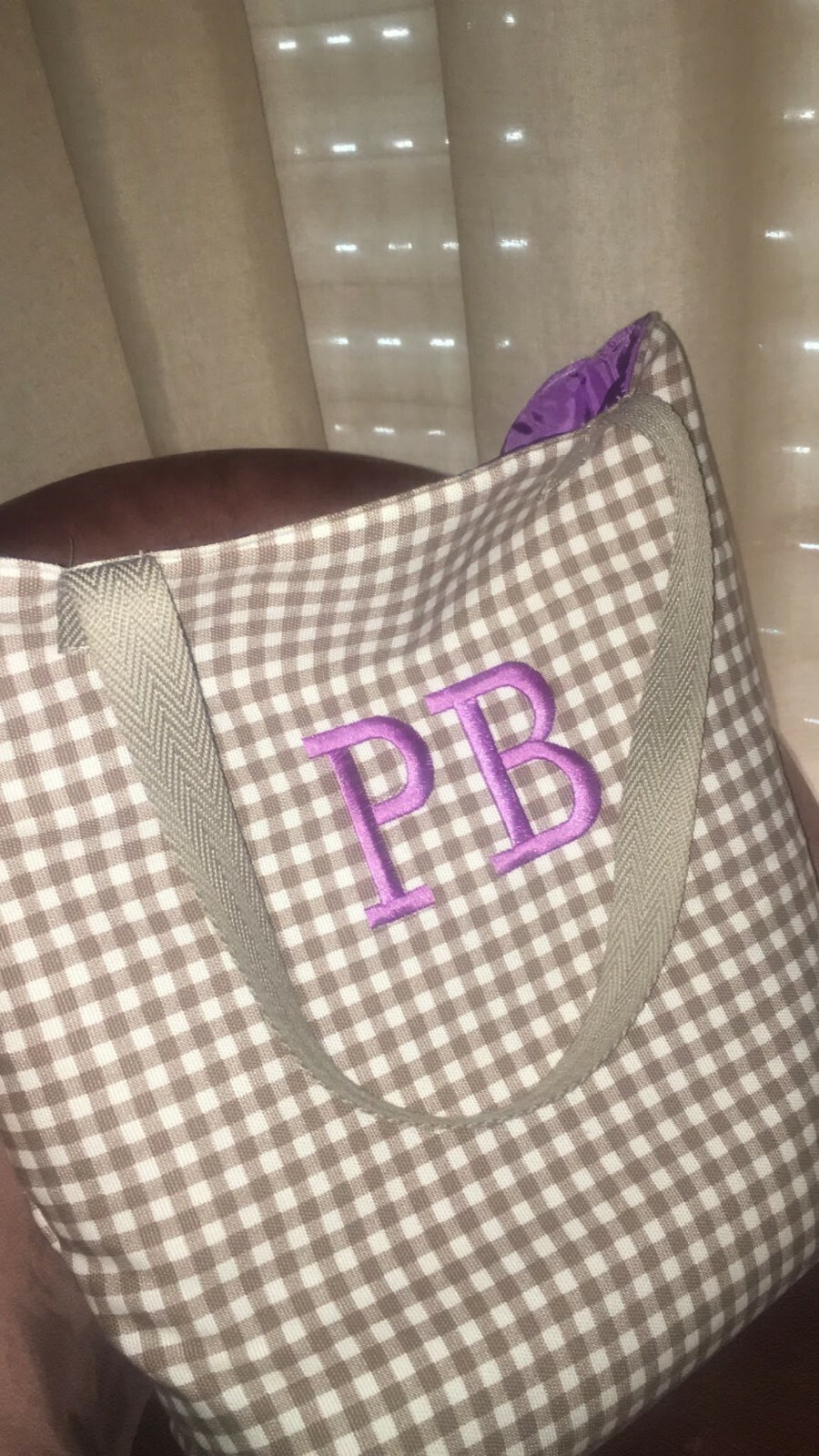 Bolso personalizado con tus iniciales