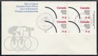 Canada Scott 642 UR PL Blk FDC - World Cycling Championships