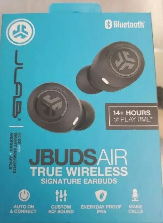 JLab Audio - JBuds Air True Wireless In-Ear Headphones - Black Used Once - Photo 3/4