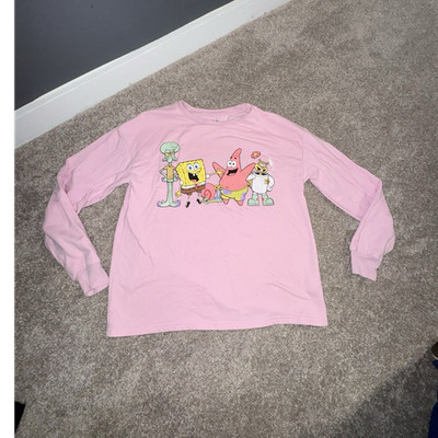 Nickelodeon woman s size Small/girls size large crewneck