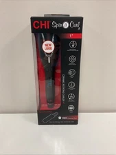 CHI Air Spin N Curl Curling Iron/Wand - Black ( With Box Damage )