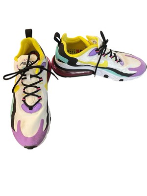 Nike Air Max 270 React Women s 9 Running Sneakers Shoes Excellent Condition