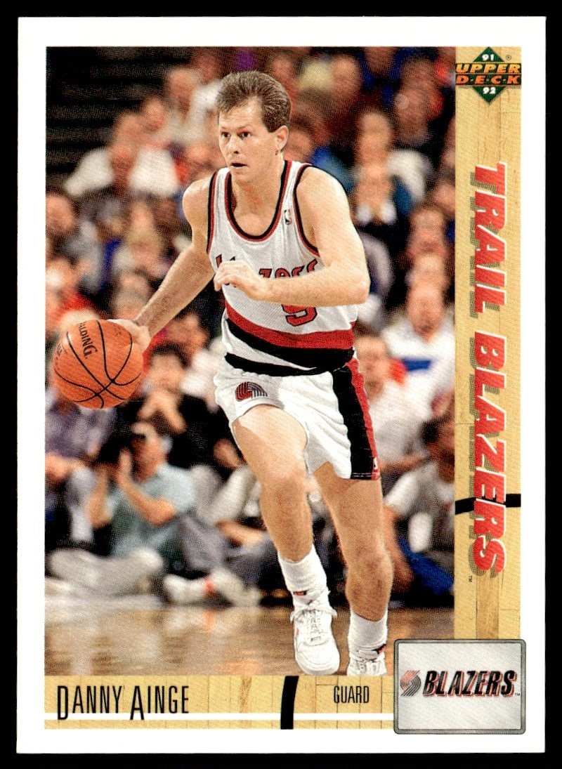 1991-92 Upper Deck Danny Ainge Portland Trail Blazers #279