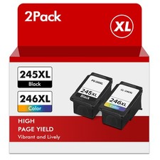 PG-245XL CL-246XL Ink Cartridge for Canon PIXMA MG2555 MG2420 TR4520 MX490 MX492