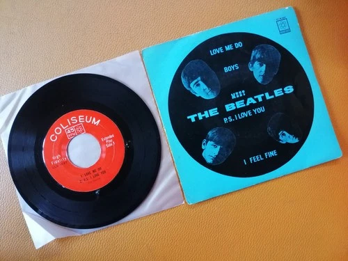 THE BEATLES [ MEET THE BEATLES ] VINTAGE 7" EP RECORDS THAILAND EDITION