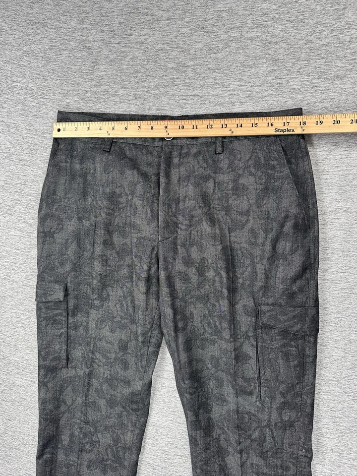 Pantalones Robert Graham Para Hombre 36x30 Carga Floral Mezcla Lana Kipling Elastizados a Medida Foto 3 de 4