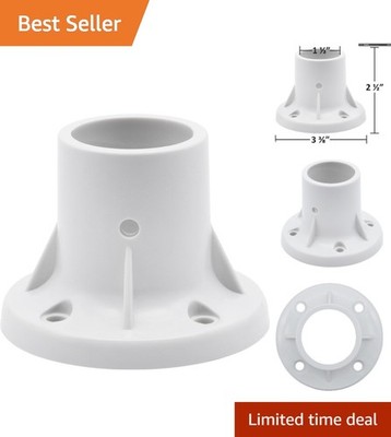 Durable ABS Ladder Flange for Above-Ground Pools - Safety & Quality Assured