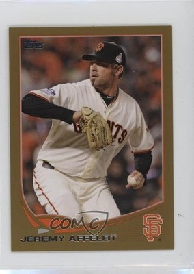 2013 Topps Mini Gold 50/62 Jeremy Affeldt #371 0b0