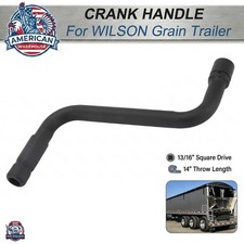 For Wilson Grain Trailer Crank Handle 1316 Square Drive 14 Throw Replacement For Wilson Grain Trailer Crank Handle 1316 Square Drive 14 Throw Replacement