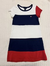 Tommy Hilfiger Girls Dress Size 6T, Color Block r Jersey Dress, 90s, Tommy Girl