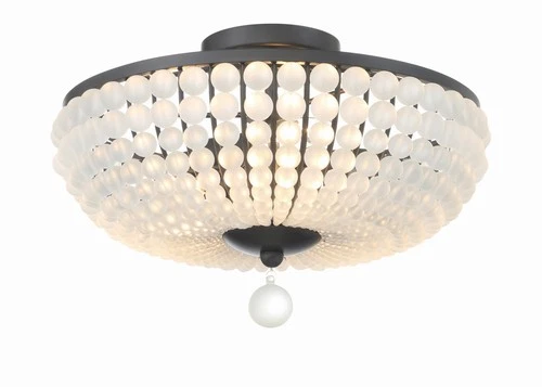 Crystorama Lighting Group BLA-10660 Bella 3 Light 16"W Flush - Gold - Picture 9 of 12