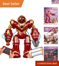 Large Interactive Marvel Robot with Voice Control  STEM Learning for Kids
