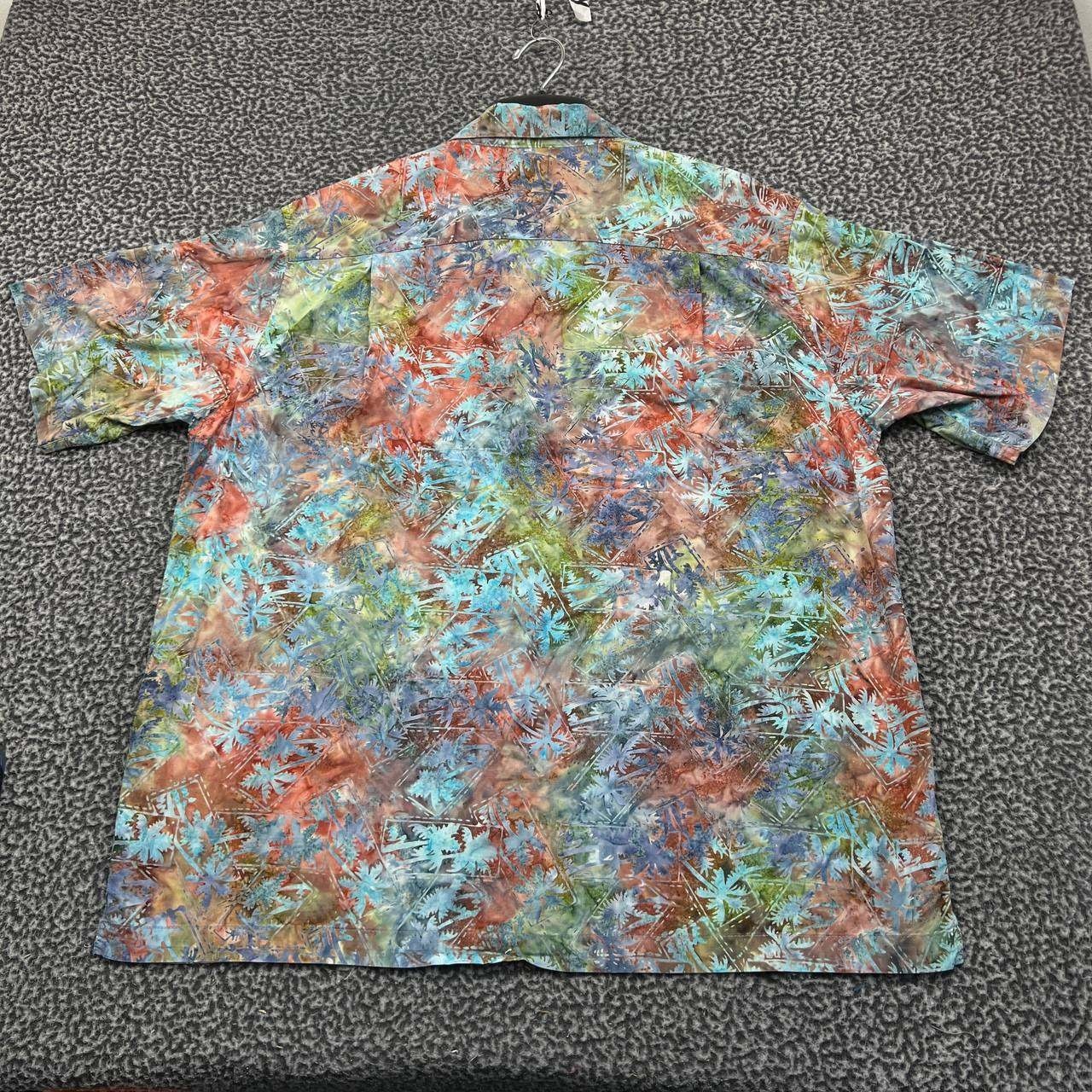 Basic Options Button Up Shirt Men Extra Large Sho… - image 2