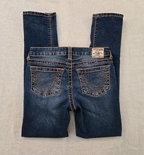 True Religion Rocco Relaxed Skinny Jeans Youth Girls Sz 14 Western Rockabilly